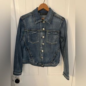 New York & Company Jean Jacket Stretch Medium